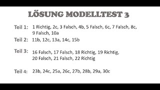 Prüfungstraining B1  Modelltest 3 Hören Teil 4  Prüfungsvorbereitung Goethe ÖSDZertifikat B1 [upl. by Airres]