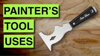 15 uses for PAINTERS TOOL  handiest tool ever [upl. by Zalea450]