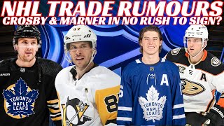 NHL Trade Rumours  Leafs Ducks Crosby No Rush to Sign JVR To Leafs Demko amp Formenton Retires [upl. by Mariellen]