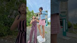 La niña que tiene las crocs más altas del mundo 🩴😱🤣 crocs shorts comedy funny [upl. by Arracahs]