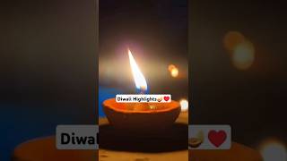 Happy Diwali🪔 Diwali Highlights♥️trending viralvideo video vlog shorts [upl. by Athena]