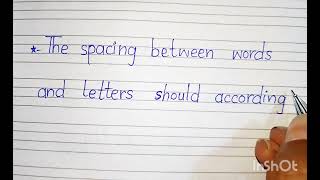 How To Improve Your Handwriting  Improve Handwriting  Handwriting Education [upl. by Adalie793]