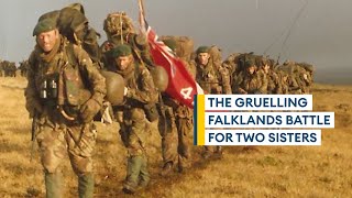 Falklands veteran describes the fierce Battle of Two Sisters in 1982 [upl. by Foah]