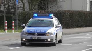 Fahrtraining mit Sondersignal Funkstreifenwagen der Polizei Bielefeld Osning [upl. by Aivlis]