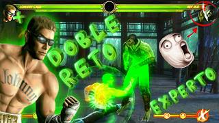 Mortal Kombat 9  Johnny Cage Arcade Ladder EXPERT RETO [upl. by Anehs268]