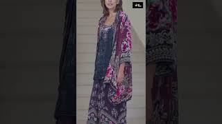 Designer Dress fashion streetwearlookbook onlineshopping stylebook saree lookbookfashionstyle [upl. by Arodaeht]