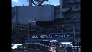 USS Midway Museum WWII Aircraft Carrier San Diego Naval Base [upl. by Eselrahc]