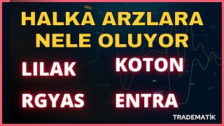 HALKA ARZLARDA KRİTİK NOKTA ENTRA KOTON lilak RGYAS halkarz borsa [upl. by Cressi]