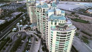 One QueensRidge Place Helicopter Camera Las Vegas Aerial Video Production [upl. by Tonye]