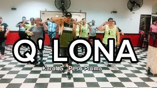 Q LONA  ZUMBA  GUSTAVO AQUINO 🚨🚨 [upl. by Vasta]