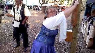 Renaissance Fair princess gets flogged [upl. by Annav524]