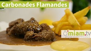 Comment faire des Carbonades Flamandes  Bière Brune  Recette Facile et Délicieuse 😍 [upl. by Peers]