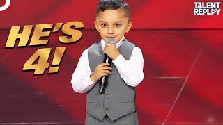 Meet 4YearOld Yuvin Marasini CGT’s Youngest Contestant  Canadas Got Talent [upl. by Jeramey120]