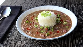 Red Beans and Rice  CreoleStyle Spicy Red Beans amp Rice Recipe [upl. by Manvell652]