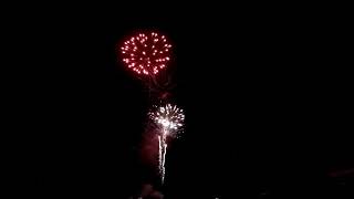 22 JUNE 2018 WHITESVILLE KENTUCKY FIREWORKS DISPLAY STUART SNOW [upl. by Arnst]