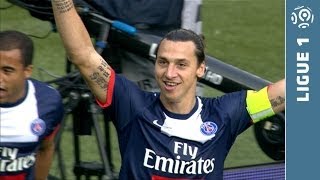 Sublime scorpion goal Zlatan IBRAHIMOVIC 10  Paris SaintGermain  SC Bastia 40  20132014 [upl. by Berman386]