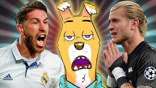 KARIUS SOFREU TRAUMA CEREBRAL APÓS COTOVELADA DE SERGIO RAMOS [upl. by Derinna]