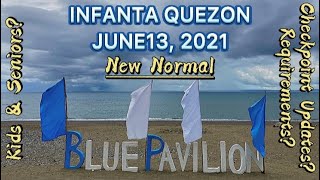 Infanta Beach Quezon  Blue Pavilion Beach Resort  June13 2021 [upl. by Suoirad]