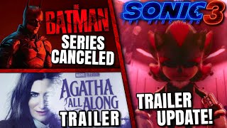 Sonic 3 Trailer Update Trouble In The Batman Universe Agatha Trailer amp MORE [upl. by Tilden]