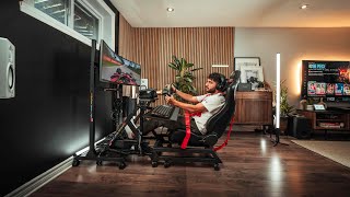 Building a Racing Simulator Gaming Setup  Tour  F1 Experience [upl. by Nottirb]