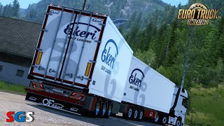 ETS2 144 Ekeri Trailers Revision by Kast Trailer Mod [upl. by Idham426]