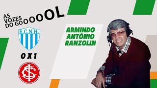 Novo Hamburgo 0 x 1 Internacional 1977  Armindo Antônio Ranzolin [upl. by Cirone657]