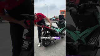 MAXI SCOOTER TAPI SIZE KECIL Part 3 tmmotoworld zontes zontes350d [upl. by Malloy]