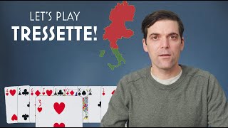 How To Play Tressette  Italian Card Game  With Playthrough Tips and Strategy [upl. by Layol]