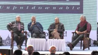 Sirshendu Samaresh Swapnamoy Kunal at Kolkata Literary Meet 2016 [upl. by Eppillihp]