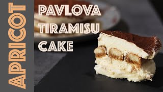 Pavlova TIRAMISU cake recipe  Pavlova TIRAMISU dort recept [upl. by Bautram]