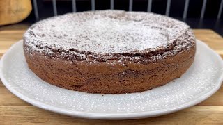 Mi moelleux mi fondant au chocolat 🍫 recette gourmande facile et rapide à faire 👌🏻 [upl. by Heyes]