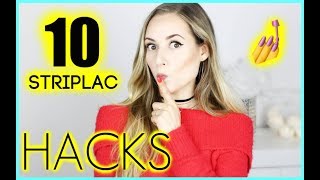 10 Striplac Hacks Tricks mit denen der Lack hält  Nails »Lalalunia« [upl. by Maxima]