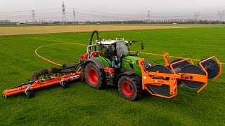 Start of Slurry 2024  NEW Fendt 720 Gen7 amp Schouten umbilical outfit  Breure  De Waard [upl. by Ahsiekram611]