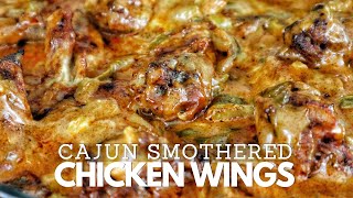 My NEW FAVORITE Way To Bake Chicken Wings [upl. by Accber]