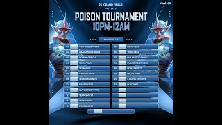 MR POISON TOURNAMENT 2KGRAND [upl. by Ligriv211]