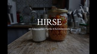 Hirse mit Schmorgurke Paprika amp Karottenratatouille [upl. by Graf]