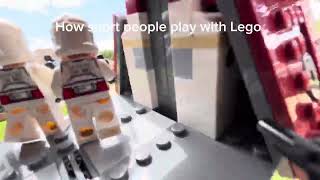 How tall people play with Lego vs How short people lay with Lego [upl. by Dianna]