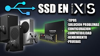 RENDIMIENTO Y PRUEBAS DE SSD EXTERNO EN XBOX SERIES S  X [upl. by Harrat]