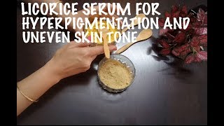 LICORICE SERUM FOR PIGMENTATIONLICORICE SERUM FOR SKIN LIGHTENINGLICORICE SERUM FOR SKIN WHITENING [upl. by Ytsud242]