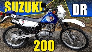 Suzuki DR200 Test Ride [upl. by Curtice]