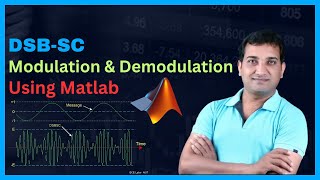 dsb sc modulation and demodulation using matlab [upl. by Riess]