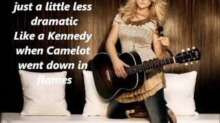 Miranda Lambert Mamas Broken Heart with Lyrics [upl. by Malvie]