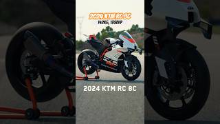 2024 KTM RC 8C Race Bike Unveiled  BikeWale shorts [upl. by Hgeilyak679]