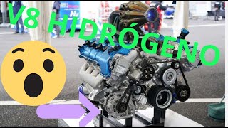 😲V8 de HIDRÓGENO de YAMAHA😲 motor de hidrogeno [upl. by Nosneh]