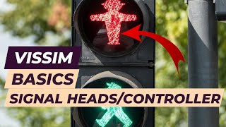 Vissim Tutorial  Signal headstraffic light [upl. by Aivitnahs56]