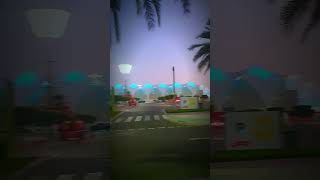 Evening View of yas marina shortvideo unfreezmyaccoun love youtubeshorts [upl. by Gwenora318]