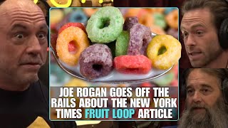 Joe Rogan Goes Off The Rails About The New York Times Fruit Loop Article “MUST WATCH”  Joe Rogan [upl. by Reidid]