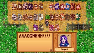 Grinding Up NPCs in Stardew Valley [upl. by Anomas]