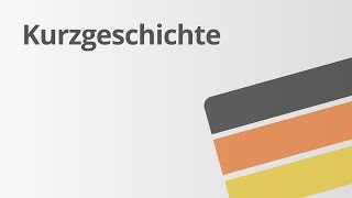 Die Kurzgeschichte Erläuterung  Deutsch  Textanalyse und interpretation [upl. by Elysee]