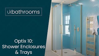 OPTIX 10 by Crosswater Shower Enclosures and Trays [upl. by Tann]